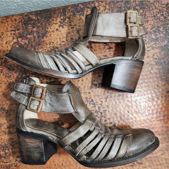 Freebird by Steven Charcoal Cut-Out Ankle Booties - Picture 9 of 16